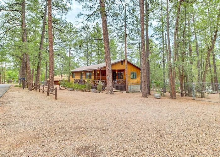 Dom wakacyjny 10 Mi To Show Low: Family Cabin!